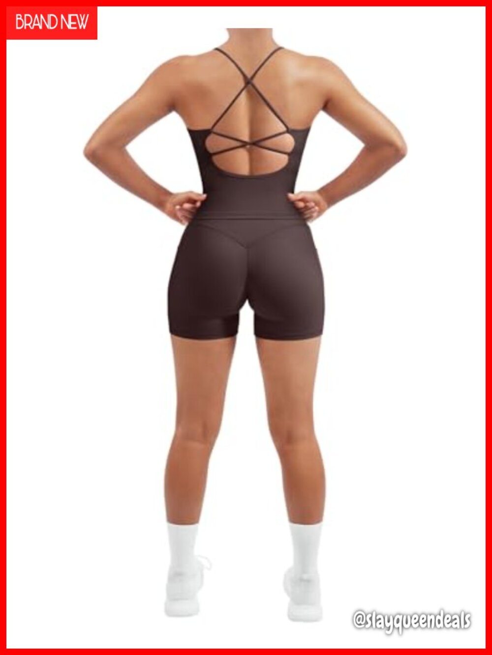Two Piece Workout Set Padded Tank Top Tummy Control Leggings Gym Outfit